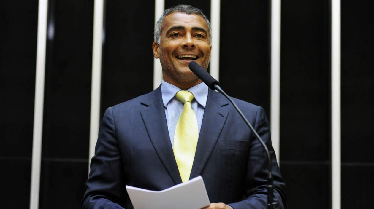 Romario, exjugador brasileño. 