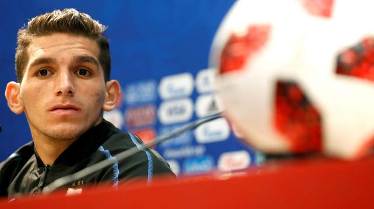 Lucas Torreira, centrocampista de Uruguay.