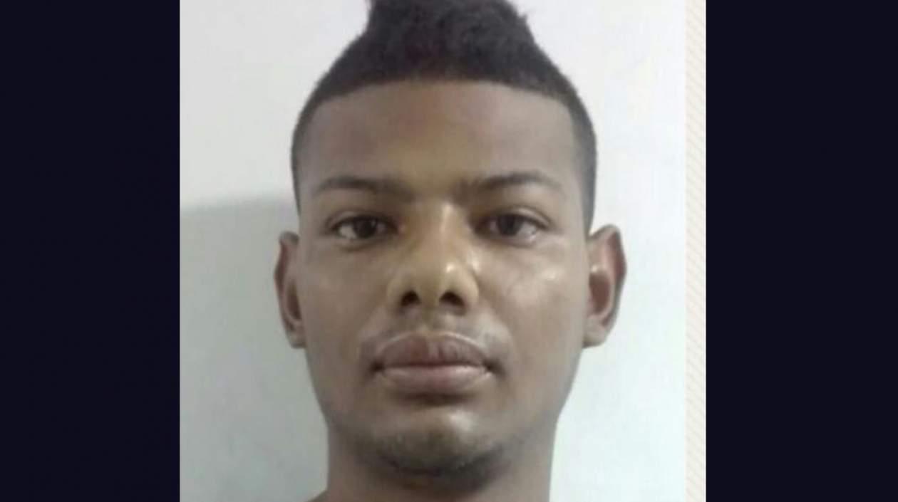 John Deivis Castilo Alviaf, capturado.