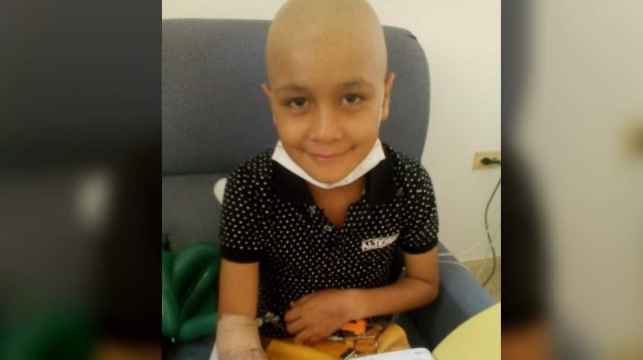 Él es el pequeño Juan Camilo Espinoza. La foto se publica con autorización de sus padres.