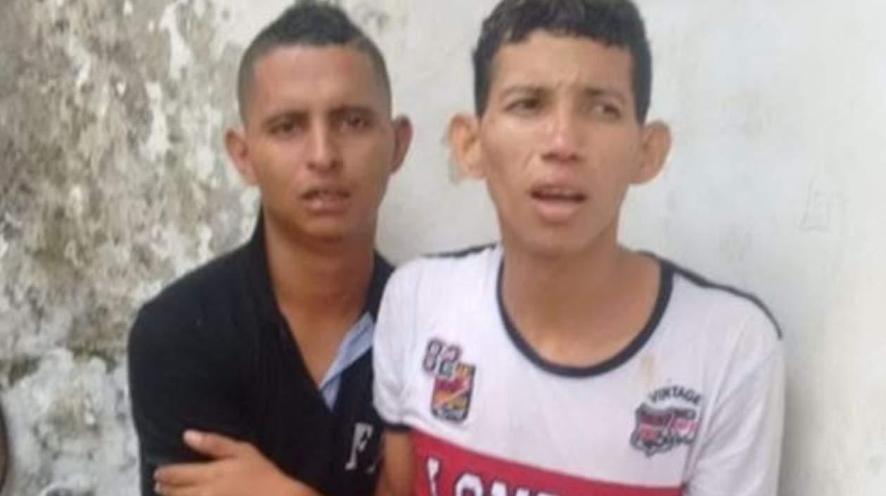 Los jóvenes fueron capturados por la Policía.