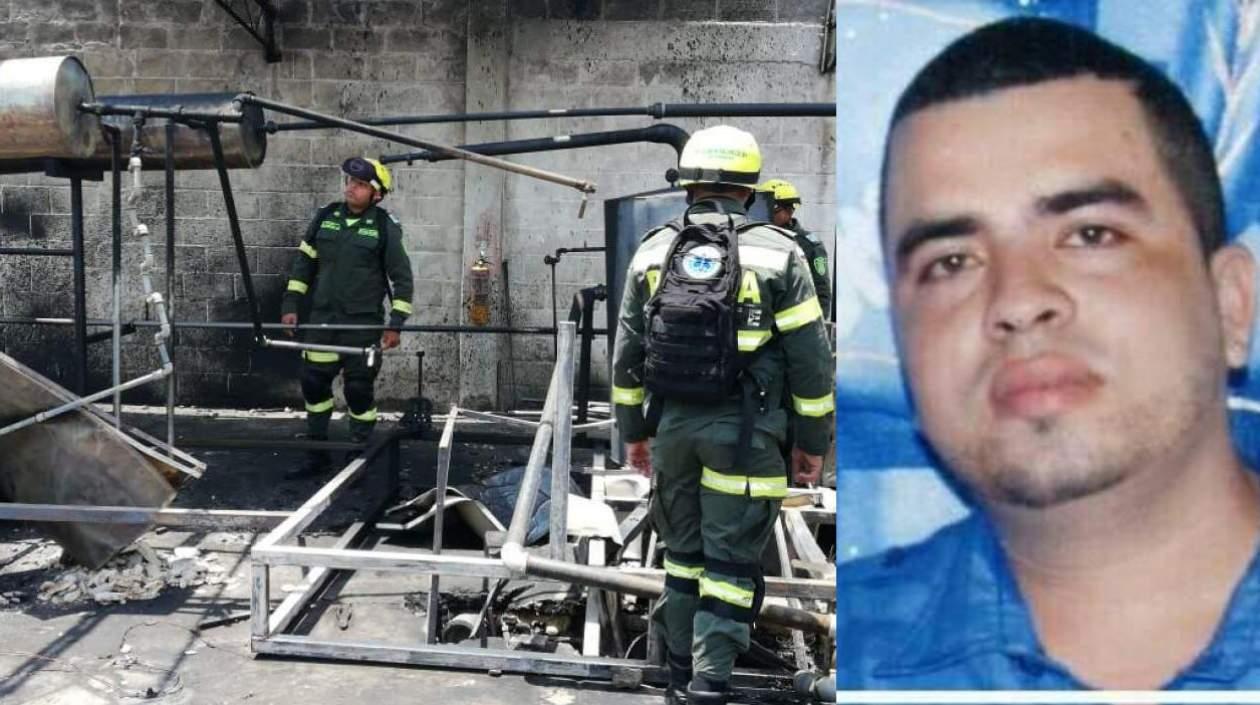 Luis Alberto Escorcia Marín falleció cinco días después del accidente laboral.