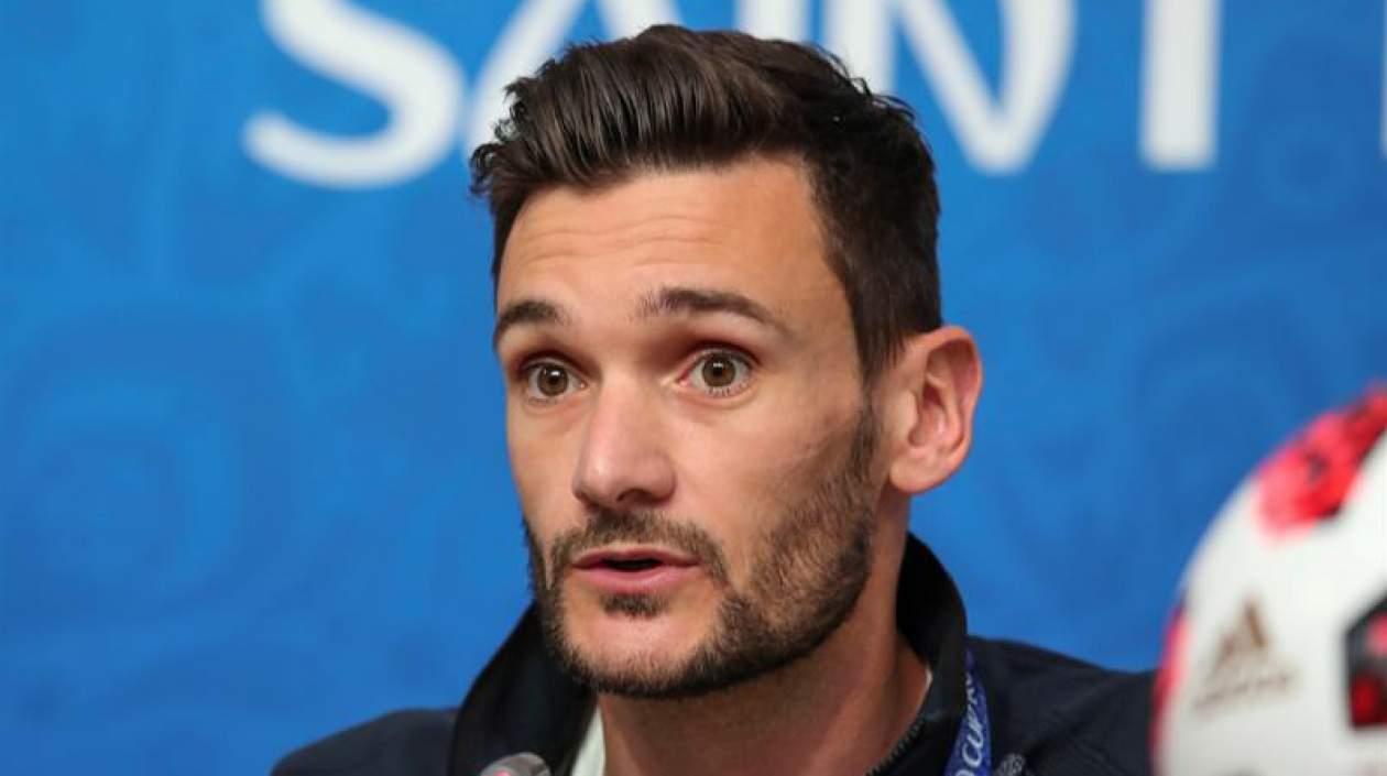 El capitán de la selección de Francia, Hugo Lloris.