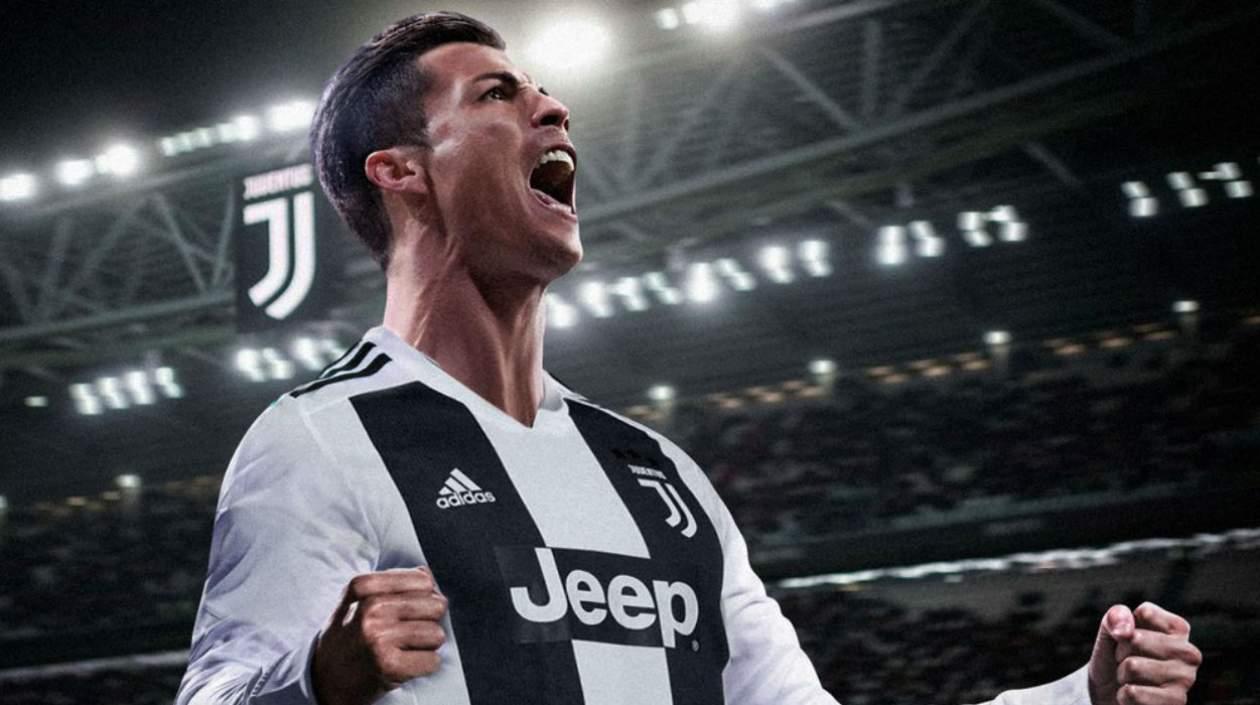 Cristiano en un montaje con su nueva camiseta.