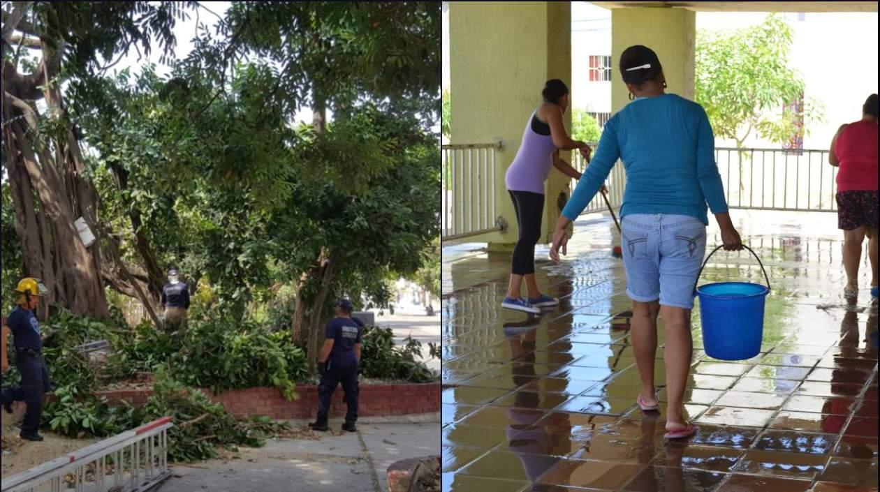 En Los Andes y Villas de San Pablo comunidad trabajó de la mano con el Distrito.