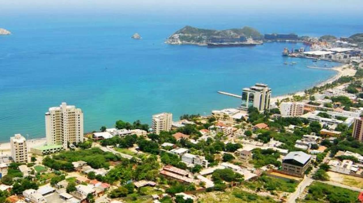 Panorámica de Santa Marta