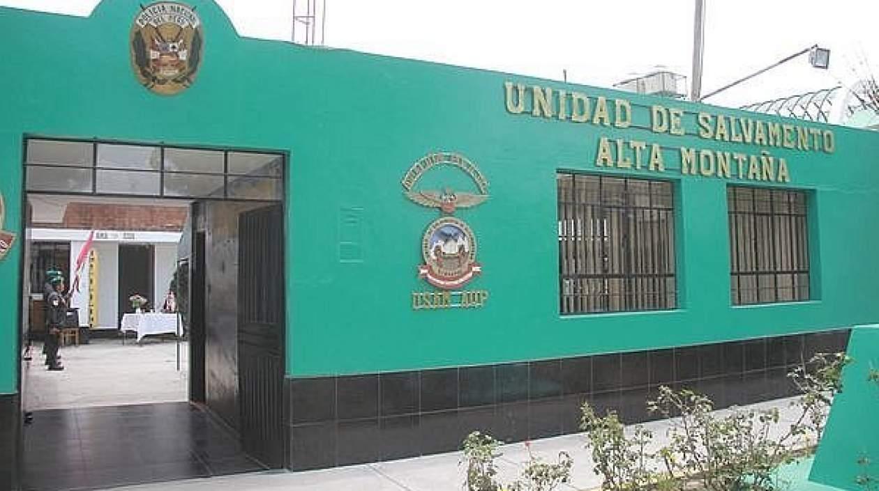 Unidad de Salvamento de Alta Montaña en Perú.