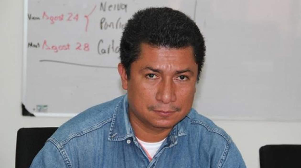 Luis Alberto Galvis, líder sindical.