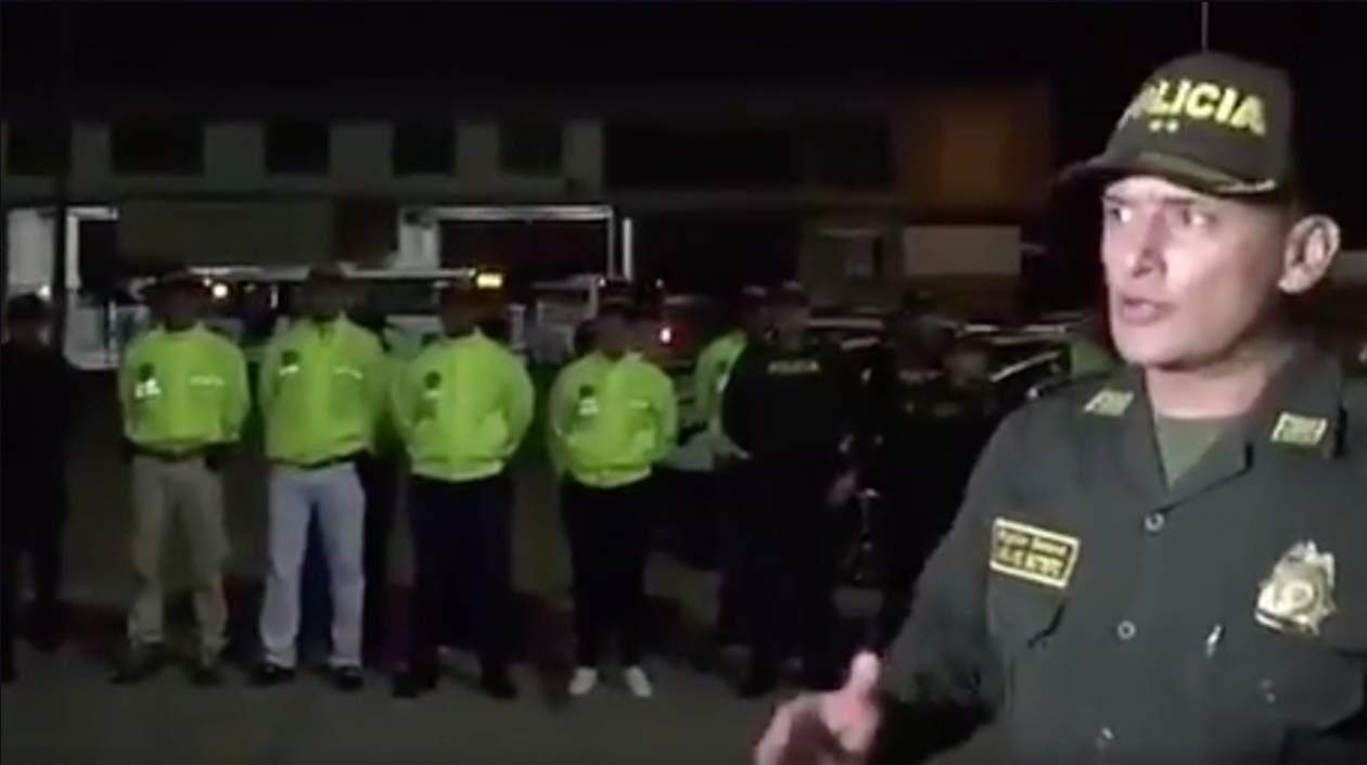 Brigadier general Mariano Botero, comandante de la Mebar.