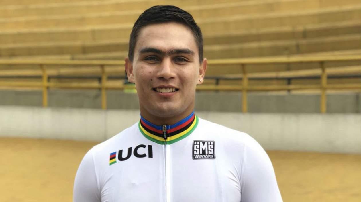 El ciclista colombiano Fabián Puerta.