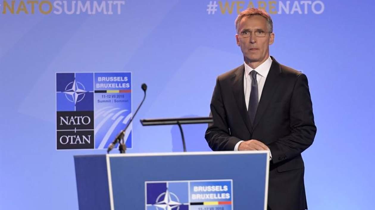 El secretario general de la OTAN, Jens Stoltenberg.