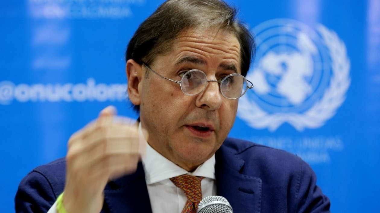 Martín Santiago, copresidente del Fondo Multidonante de la ONU para el Posconflicto.