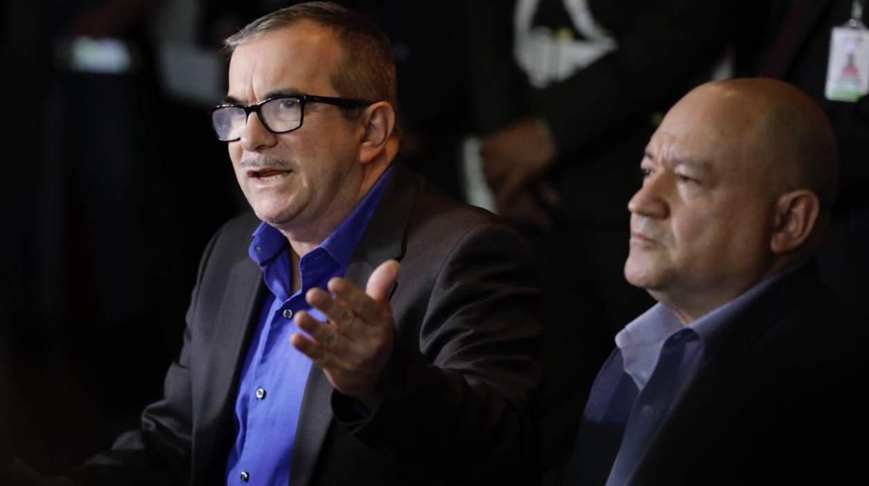 El líder máximo de las FARC, Rodrigo Londoño