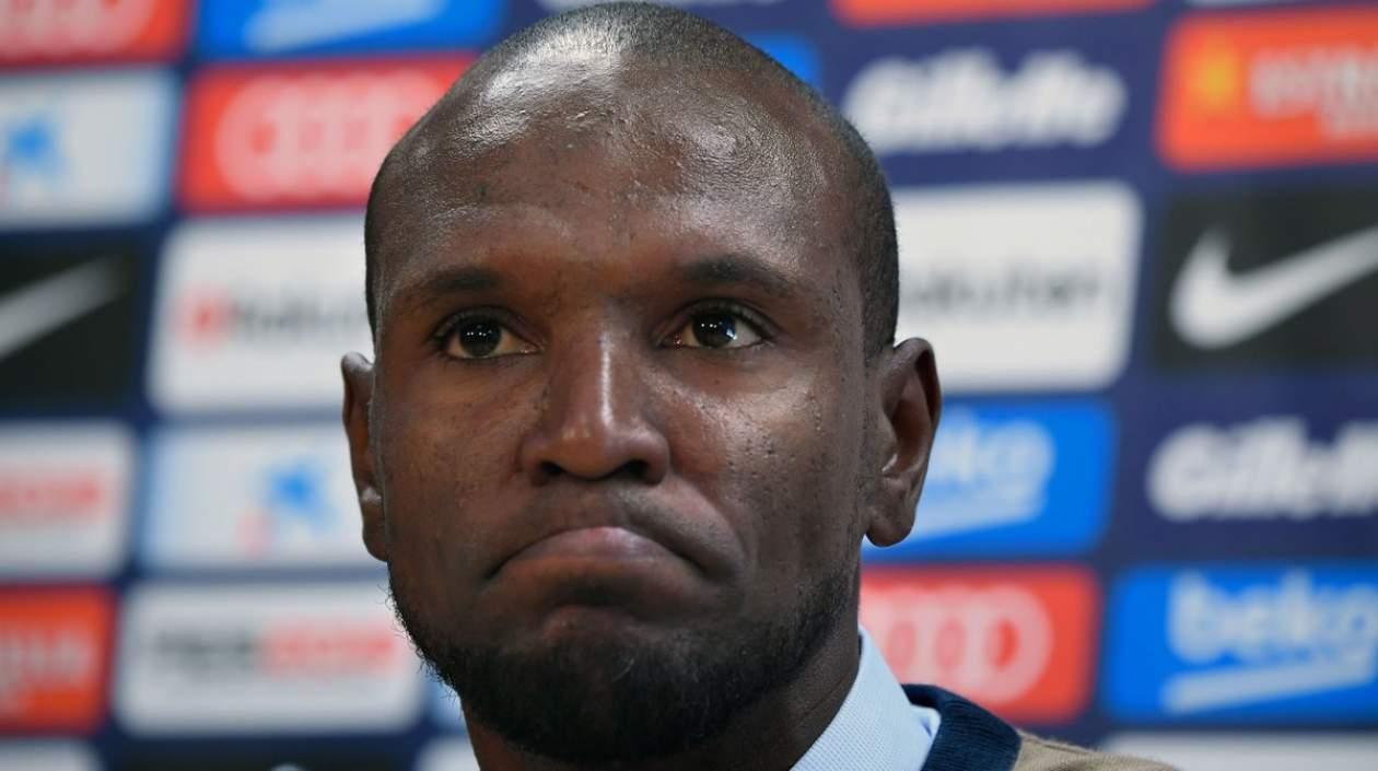 El secretario técnico del Barcelona, Eric Abidal.