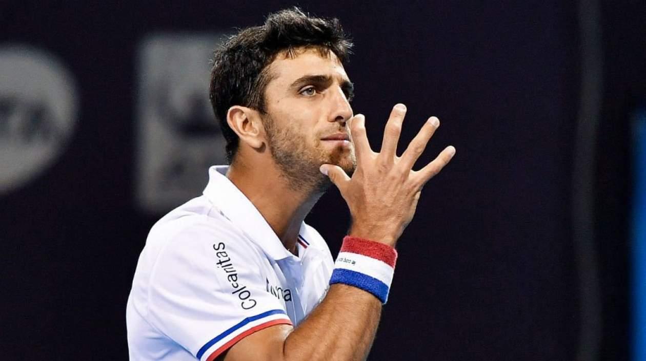 El tenista colombiano Robert Farah.