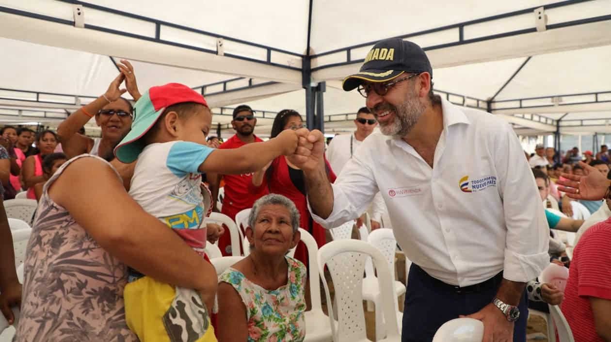 Ministro de Vivienda, Ciudad y Territorio Camilo Sánchez Ortega