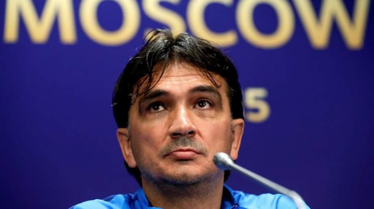 El seleccionador croata, Zlatko Dalic.