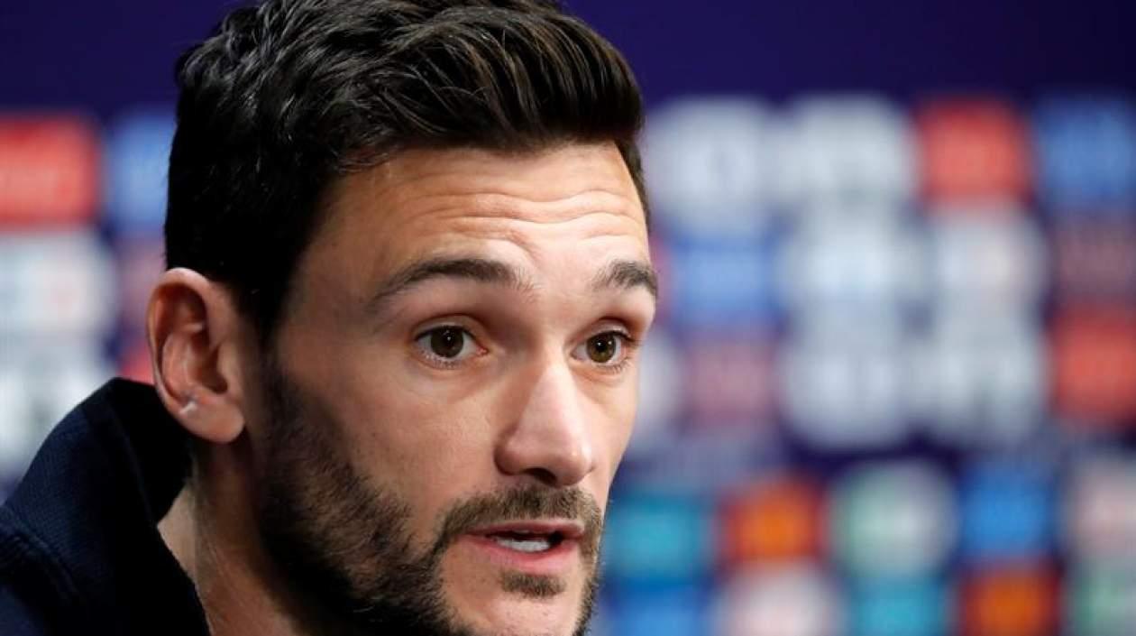 El capitán de la selección francesa Hugo Lloris.