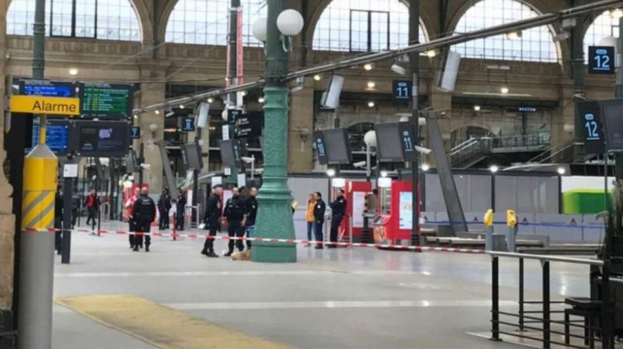 Estación del metro de París. 