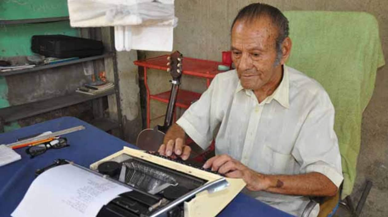 El compositor Moisés Coronado Castro. 