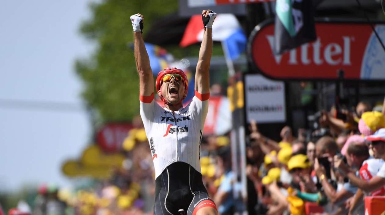 El alemán John Degenkolb (Trek) ganó la novena etapa del Tour de Francia 2018.
