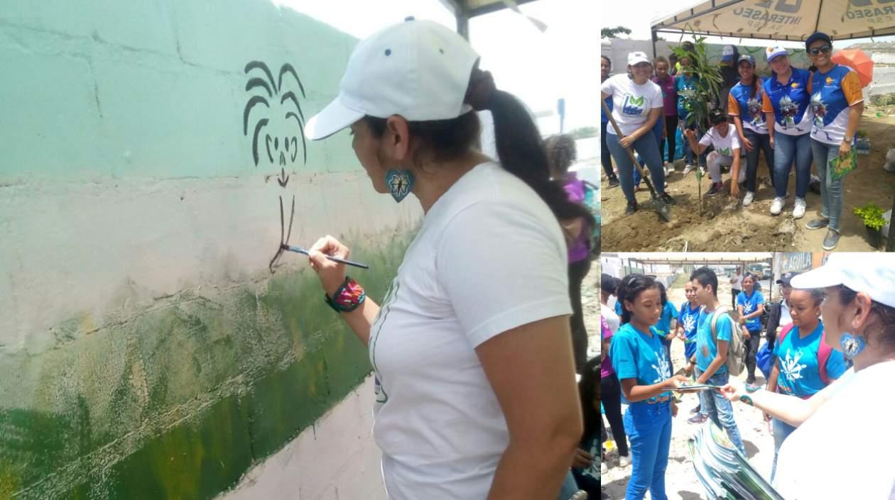 Imágenes de la campaña de la CRA. 