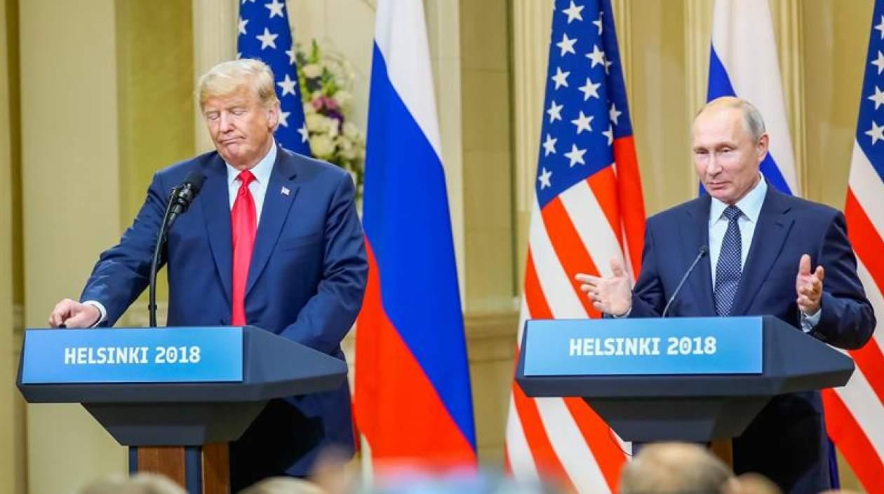 Donald Trump y Vladimir Putin.