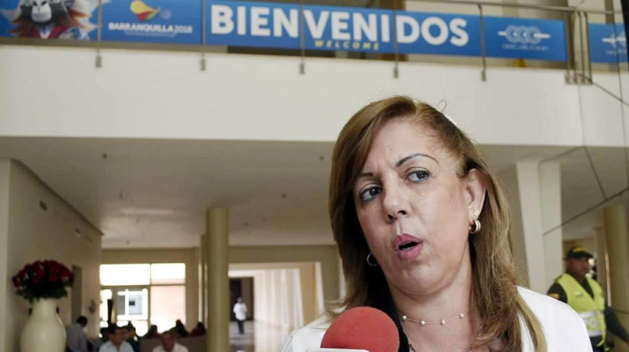 Clara Luz Roldán, directora de Coldeportes.