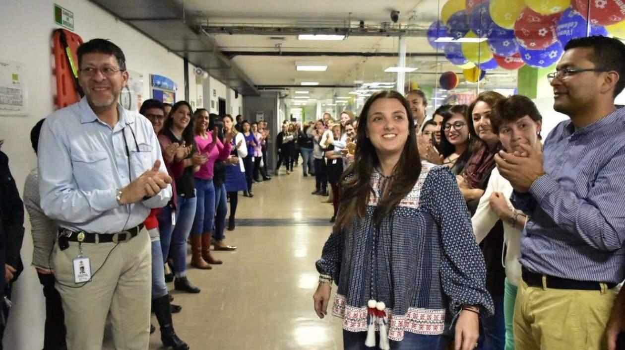 Karen Abudinen se despide del ICBF.