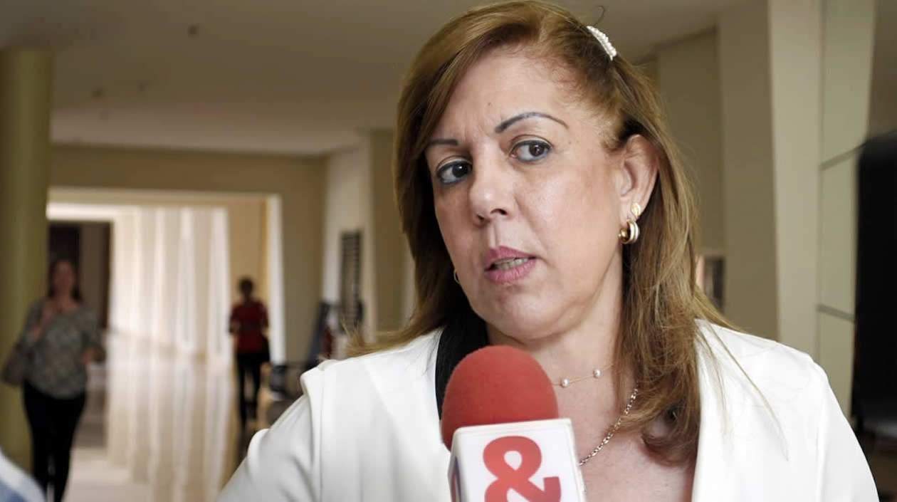 La directora de Coldeportes, Clara Luz Roldán