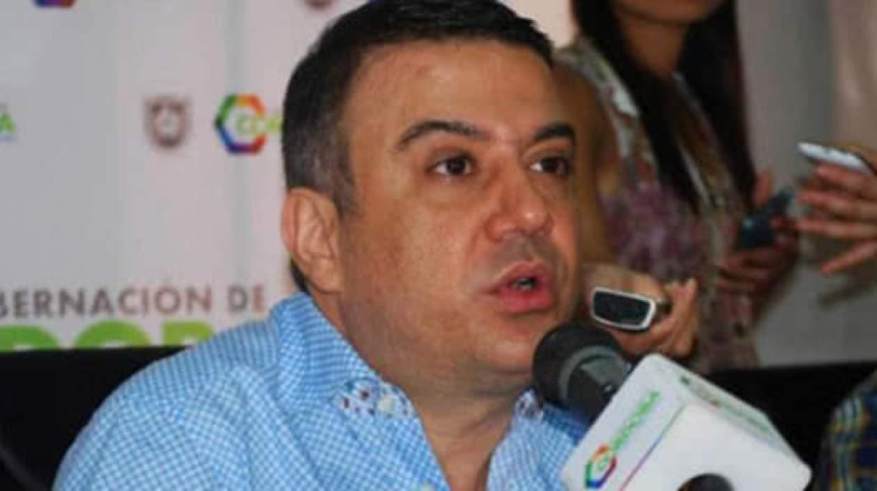 Edwin Besaile, el suspendido gobernador de Córdoba