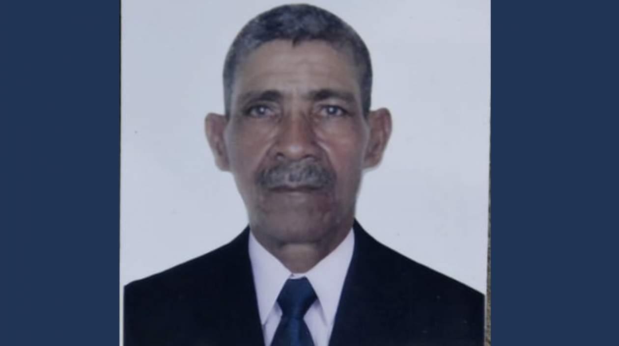 Santander Castellón Pérez, fallecido.