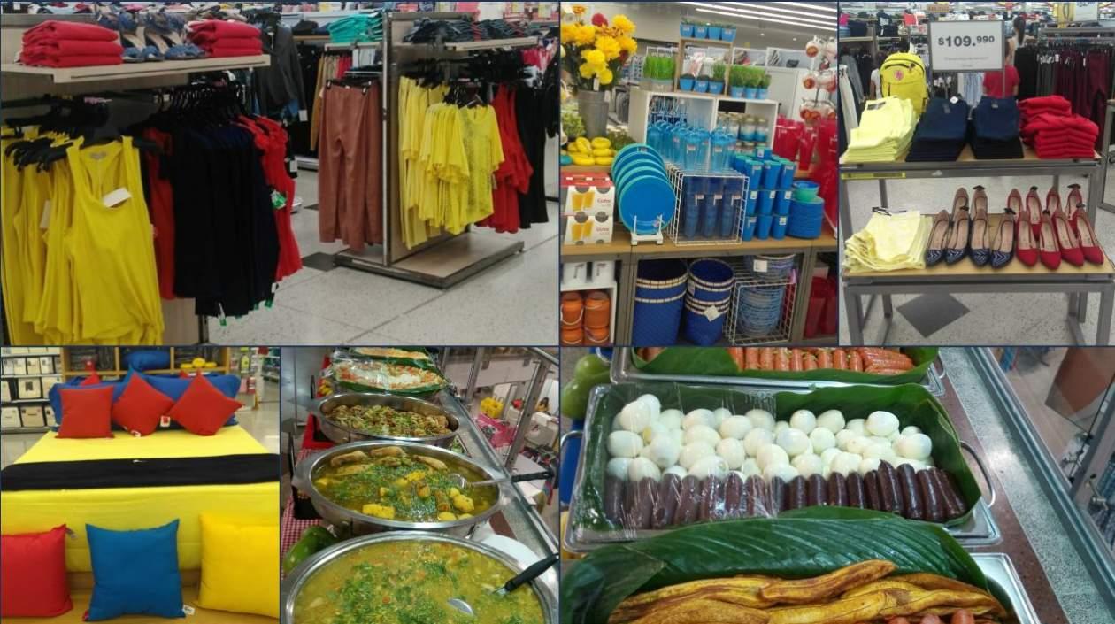 Los colores de Colombia estarán en los almacenes del Grupo Éxito.