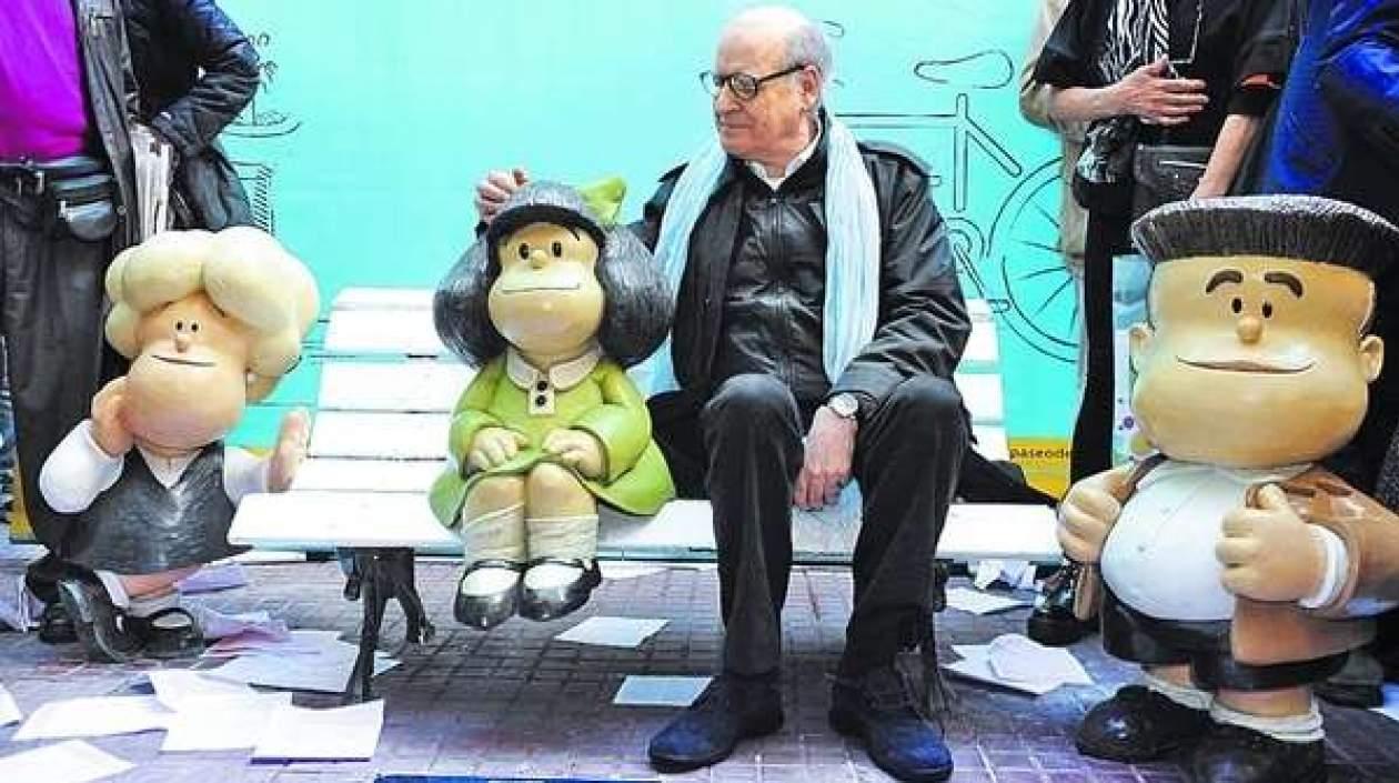 El dibujante argentino Joaquín Salvador Lavado.