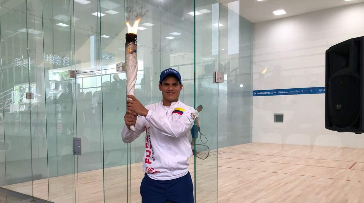 Set Cubillos, raquetbolista barranquillero. 