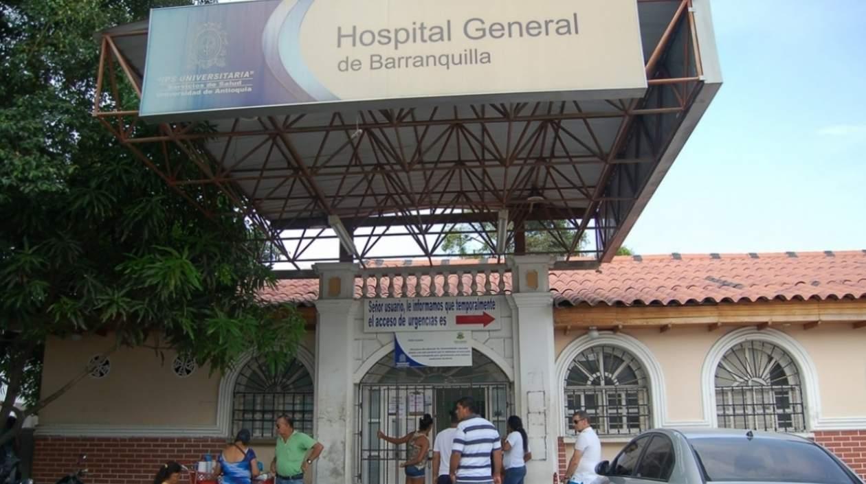 El joven falleció en el Hospital General de Barranquilla.
