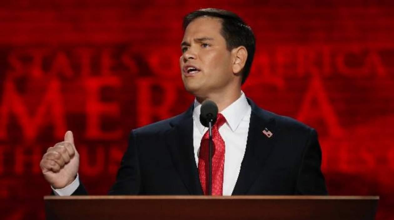 El senador estadounidense, Marco Rubio.