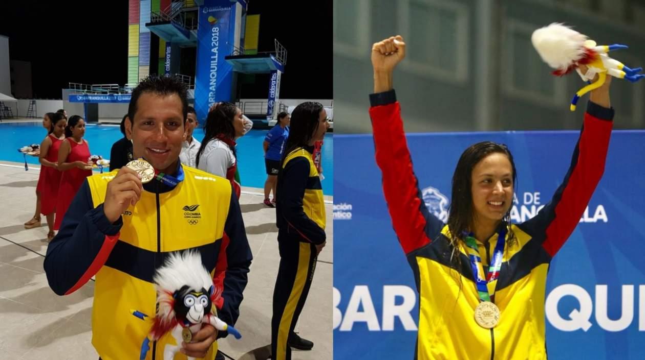 Omar Pinzón e Isabella Arcila.