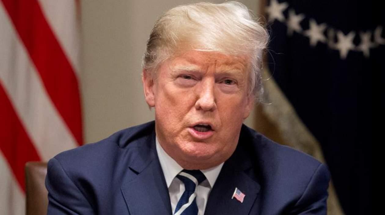 Donald Trump, presidente de Estados Unidos. 