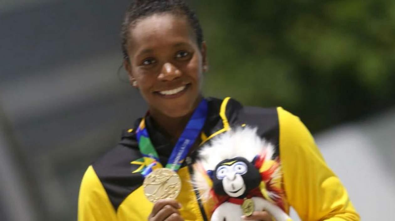 Alia Atkinson, nadadora de Jamaica. 