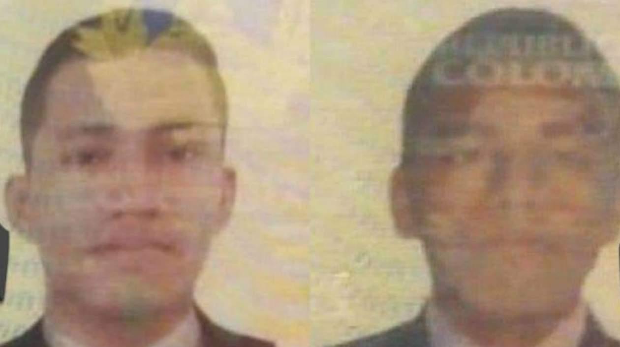 Juan José Villalba Urdaneta y Samir Danovis Bovea los dos hombres que fueron arrollados por el tren.