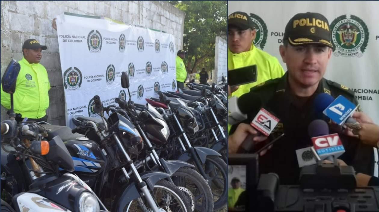 El teniente coronel Francisco Arias, comandante encargado de la Policía Atlántico.