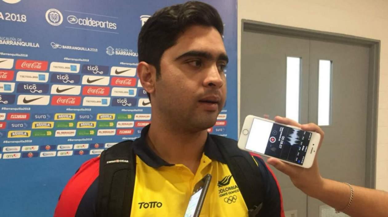 José Mosquera, mánager de Colombia. 