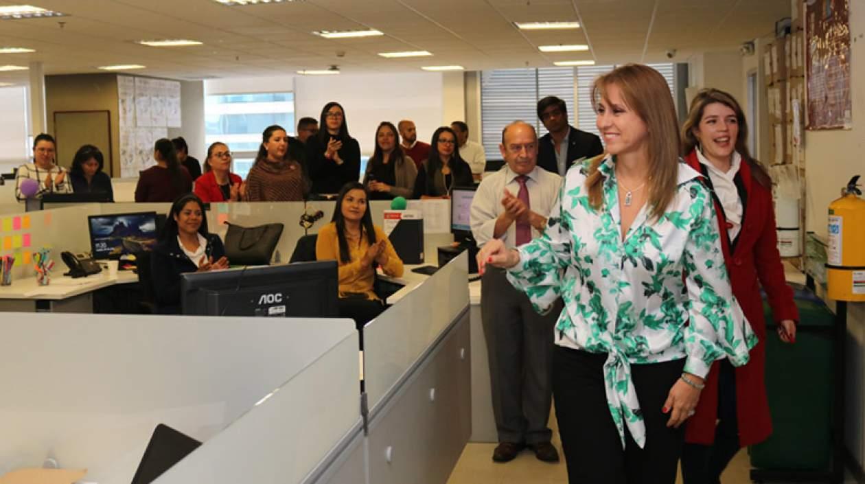  Griselda Janeth Restrepo Gallego, ministra de Trabajo.