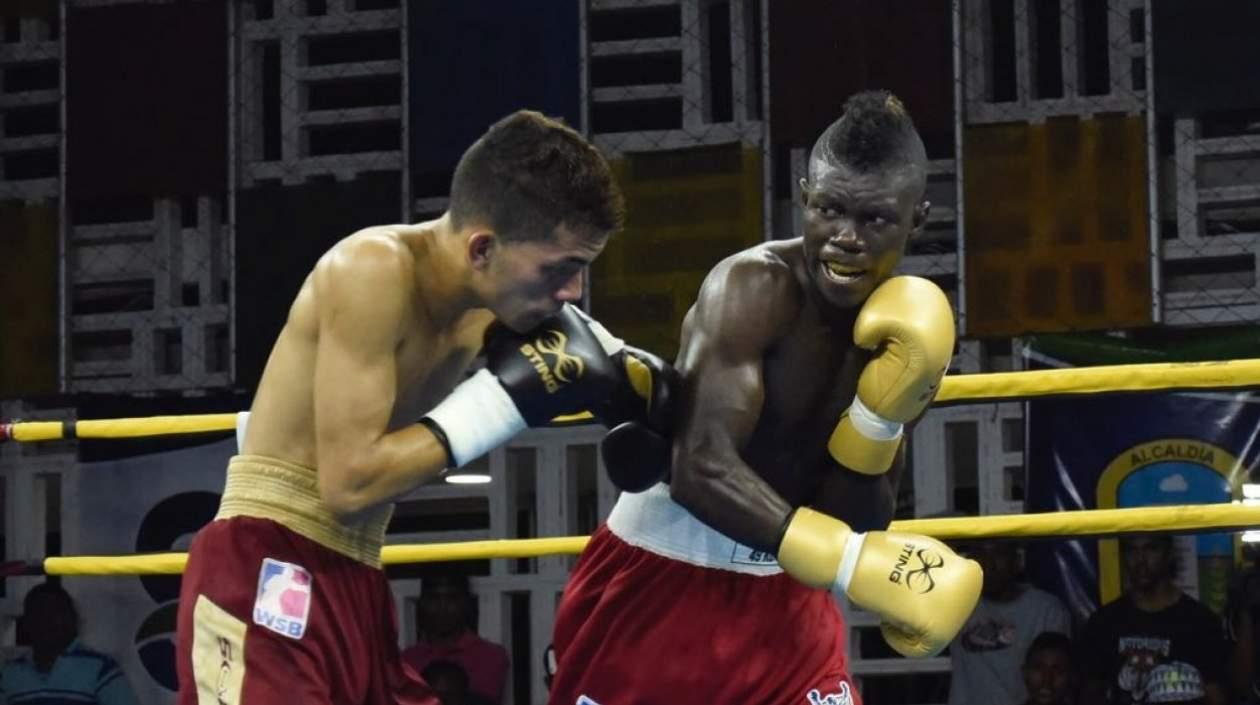 Yuberjen Martínez, boxeador colombiano. 