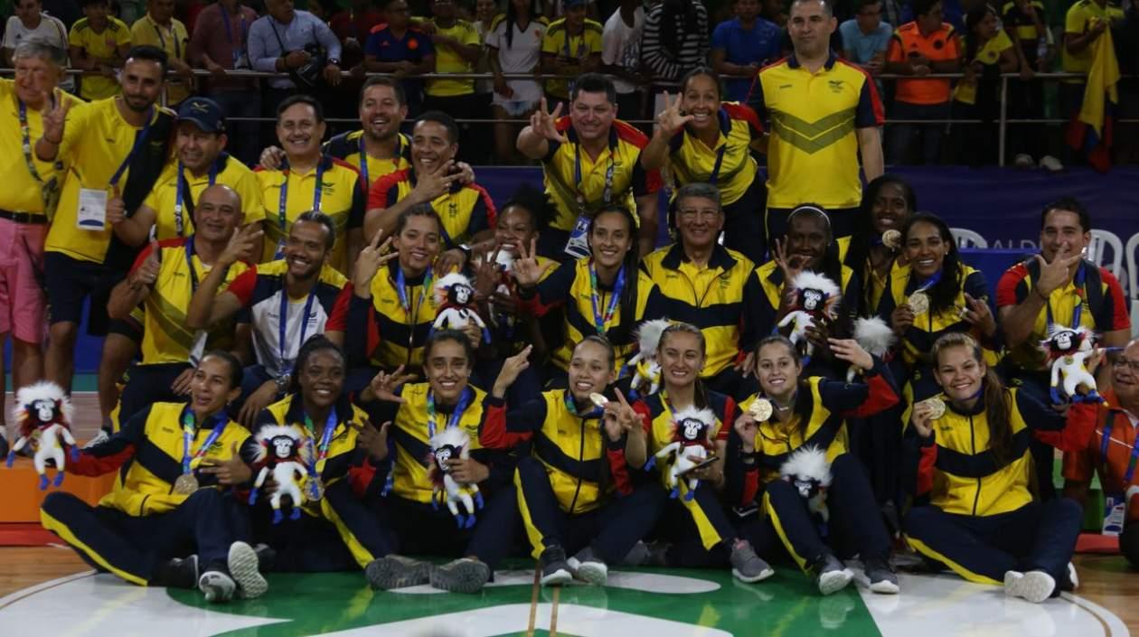 Selección Colombia de baloncesto femenino. 