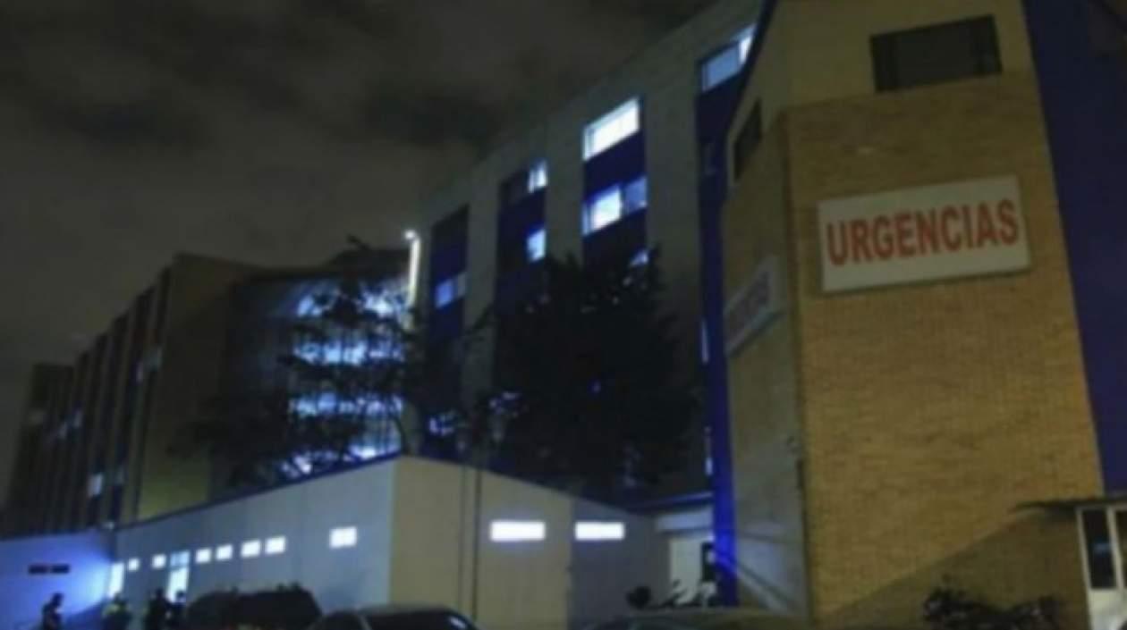 La niña es atendida en el hospital de Kennedy.