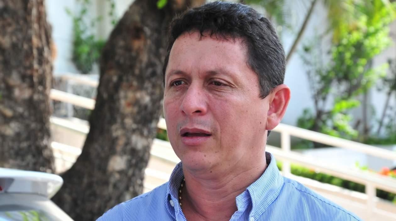 El Personero Distrital de Barranquilla, Jaime Sanjuan Pugliesse.