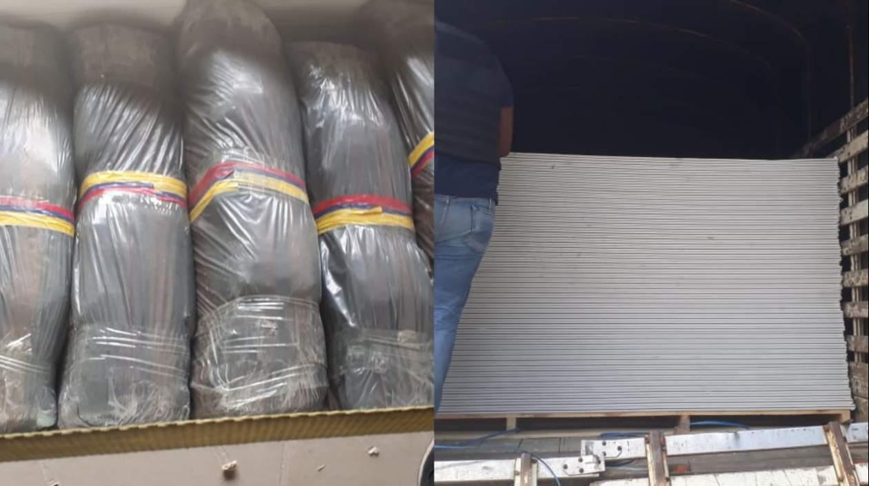 La droga pretendía ser llevada hasta La Guajira. 