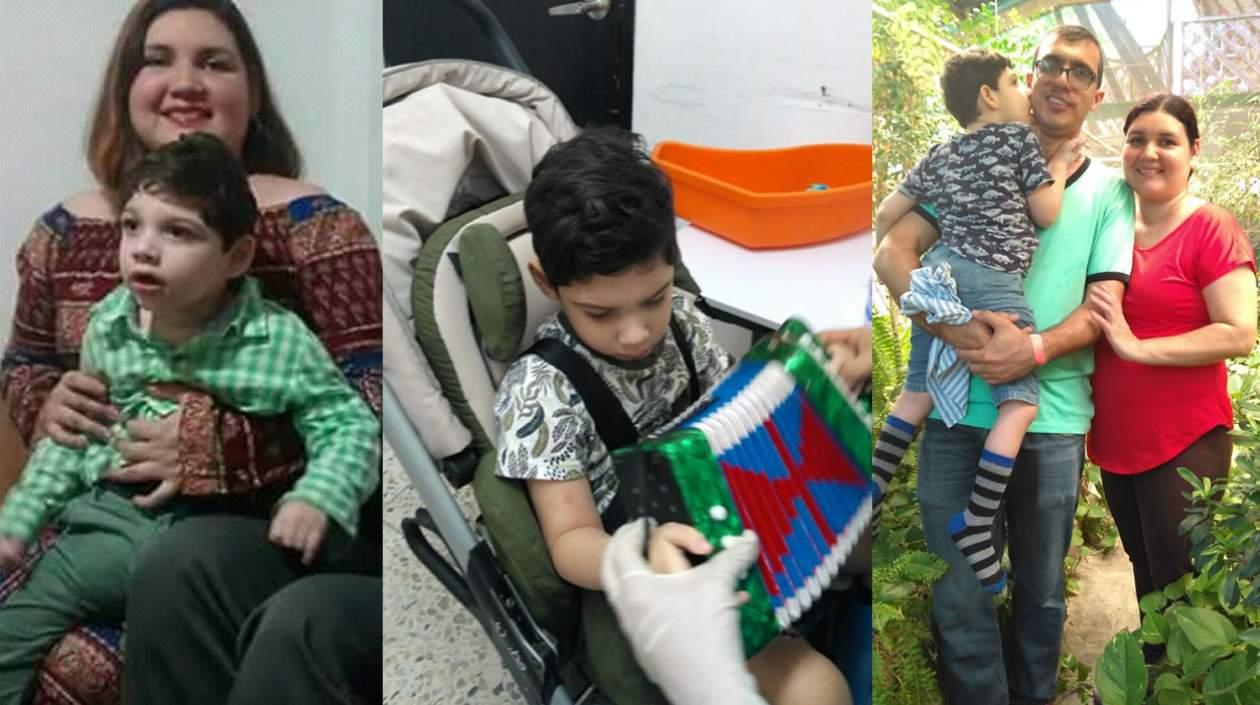 Juan Alejandro ha contado con el apoyo incondicional de sus padres.